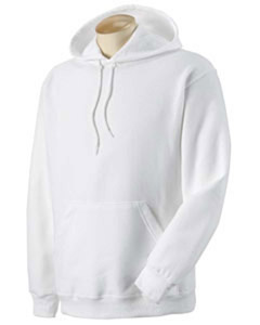 Adult Pullover Hood - White